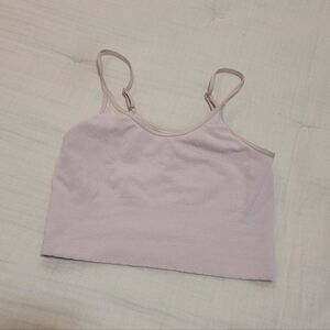 Anthropologie Womens Pink Soft Bralette Size XS/S